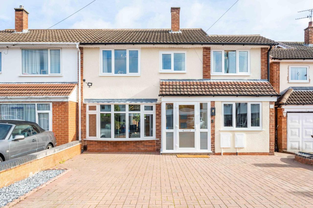 The Oaklands - Luxury Spacious 6-Bed, Near Solihull, Birmingham City, Jlr, Nec, Airport, Resorts World, Hs2 Esterno foto
